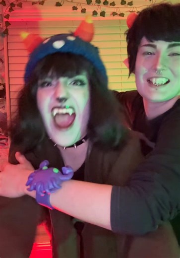 MAOOOOWWW (@🍉Ray as nep!!) #homestuck #nepetaleijon #karkatvantas #fyp #homestuckcosplay