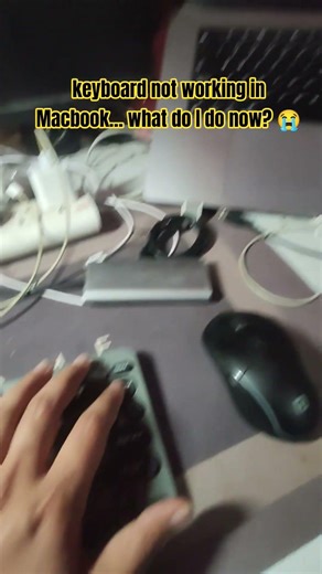 When Your Keyboard Is Not Working in MacBook 😭 #keyboad #macbook #Shorts