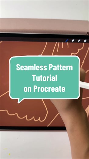 Bikin seamless pattern yang gampang? Bisa banget di @Procreate. Simak tutorial membuat seamless pattern ini ya ❤️ #fyp #tutorial #procreate #procreatetutorial #seamlesspattern