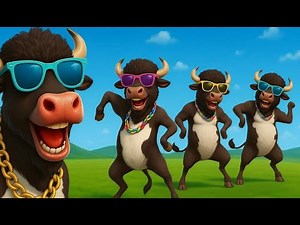 FUNNY BUFFALO DANCE 😂 │ Buffalo Song & Buffalo Videos 2025 | Buffalo dance mix | dancing buffalo