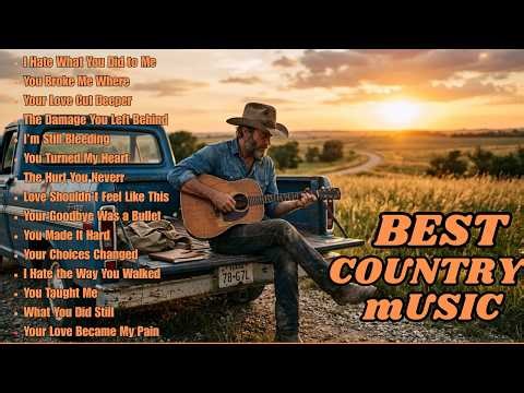 90s Country Love Songs 💔 | Emotional Storytelling Ballads | Whiskey, Heartbreak & Backroads