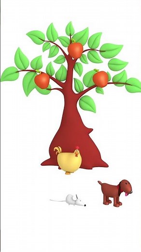 In front & Behind - Tree - Quiz Bits #babyfirsttv