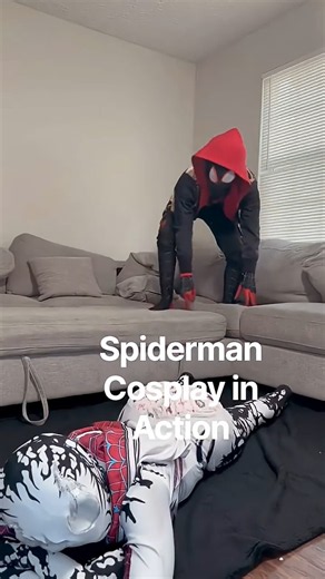 Spider man Cosplay costume Gwen Stacy trend💃 Gwenom 🤬