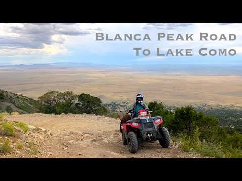 Climbing Blanca Peak Road