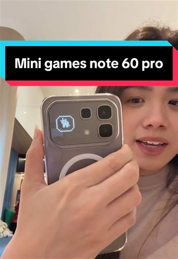 Infinix Note 60 Pro Mini Games Matrix Display