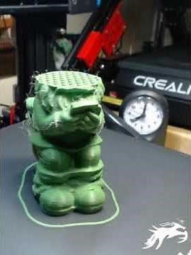 Pooping Dwarf 3d Time lapse