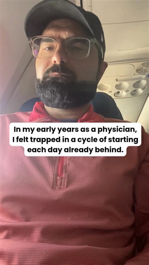 Here's why pre-charting in just 2-3 minutes per patient eliminates hours of late-night documentation. After helping thousands of physicians reclaim their life from charting, I've seen a clear trend. Physicians spend hours after clinic buried in unfinished documentation. And the problem starts before they see their first patient of the day. They enter patient rooms already overwhelmed, knowing they'll struggle to recall important details later. Their notes and messages pile up. Documentation erro