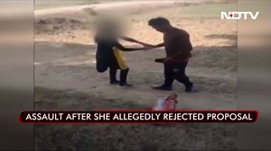 On Camera, Boyfriend Beats Madhya Pradesh Woman After She Refused To Marry |