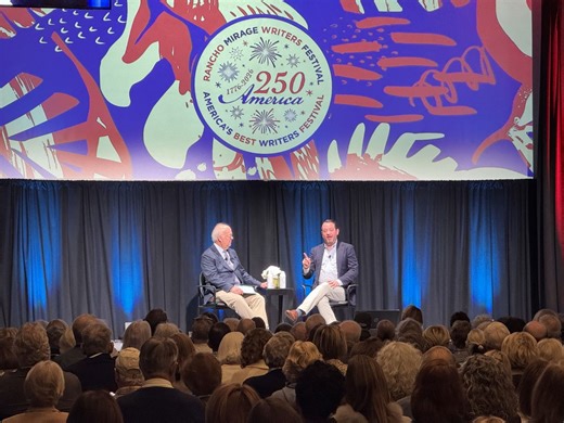At Rancho Mirage Writers Festival, speakers reflect on America's past, present and future
