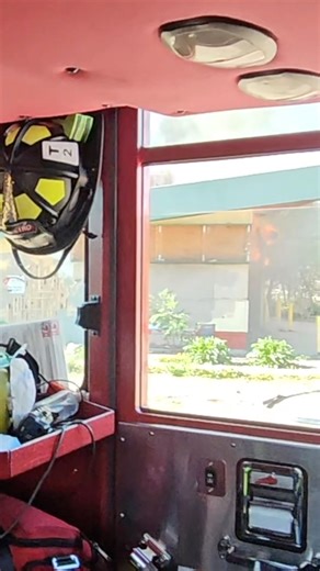 West Metro Company 2 was first on scene at the structure fire on Kipling near 9th Avenue this morning. This video is from Tower 2 as they arrived. The smoke from the fire could be seen for miles, and as the crew pulls up, you can see the flames rolling out from the front side. While this former gas station has been vacant for several years, crews never assume that no one is inside. Life safety comes first, and per protocol, firefighters conducted both a primary and secondary search of the interi