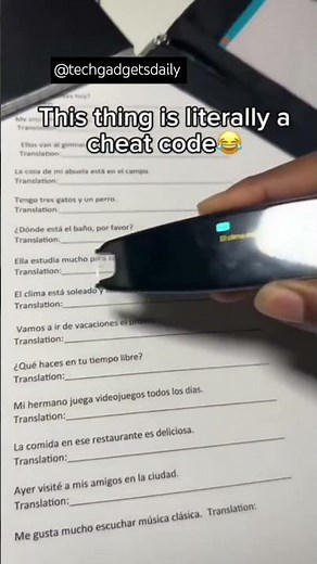 Scanmarker Pro | Reading & Translation Pen | Best Tool for Language Learners & Dyslexi #texttool