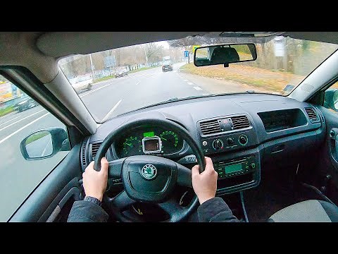 Skoda Fabia (2010) - 4K POV Test Drive