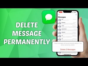 How to Permanently Delete Messages on iPhone