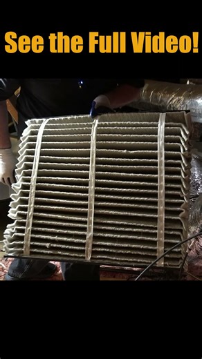 AC Air Filter Replacement! #ac #filter #airconditioner #diy