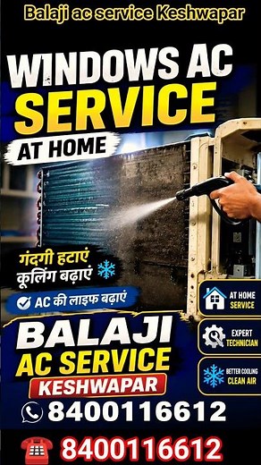 Window AC Deep Cleaning | Full Service Step-by-Step #balaji ac service #hitachiac#windowac #ac