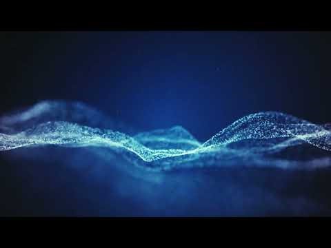Magic Particle Waves Animation – Cinematic Abstract Background - 100% Free Footage No Copyright