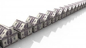Animation Dollar Houses Line Motion Stock Footage Video (100% Royalty-free) 559378 | Shutterstock