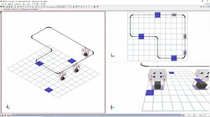 Overhead Hoist Transfer Vehicle Simulation