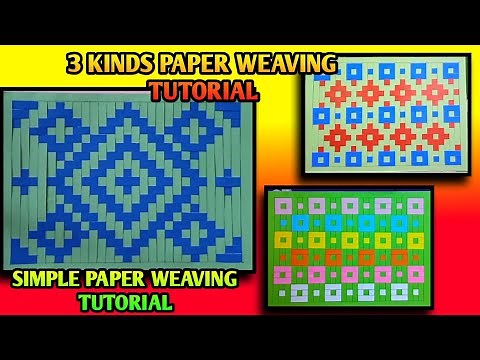 Creative Weaving with Paper Strips | Learn Simple Paper Weaving Techniques Today