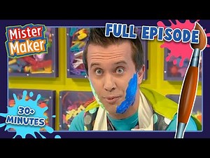 Mister Maker 🎨 Series 1, Episode 12-13 | DOUBLE FULL EPISODE - Arts & Crafts