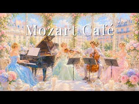Mozart Style | Parisian Café Quartet ☕ | Relaxing Classical Music for Study, Reading & Coffee Time
