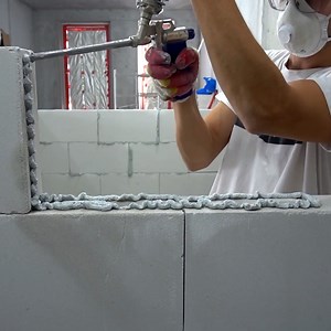 410K views · 1.1K reactions | Building A Block Partition Wall For Bathroom youtu.be/ZW-dNzbCREI | S. Saint | Facebook