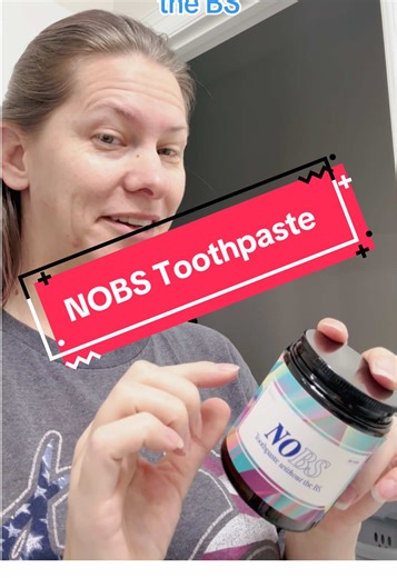 I didn’t realize how bad my old toothpaste was until I tried this…. No nonsense, no flouride, no toxins, no sulfates. Just clean teeth, clean vibes, and clean ingredients! Safe for kids and adults and people with sensitive gums/teeth. So, start your glow up with your mouth!! ✨ #nobstoothpaste #oralhealth #dailyroutine #tiktokshopblackfriday #oralcare