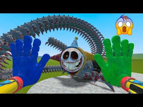 WHAT IF PROTOPYTE 3 POPPY SNAKE ESCAPED AND HUNTED YOU WITH POPPY HANDS?! 😨 GARRY'S MOD