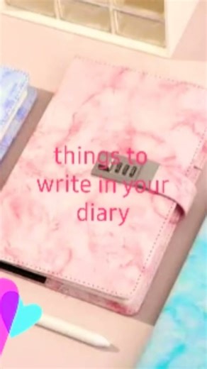 things to write in your diary #cute #aesthetic #sanrio