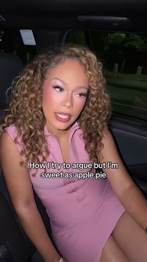 How I try to argue but I'm Sweet as pie pie 😭❤