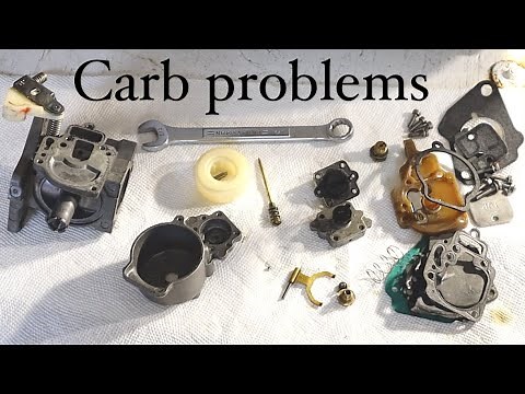 Fixing 1997 25hp Mercury that Won't Start - 2 Stroke Carburetor Cleaning