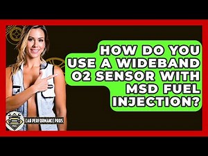 How Do You Use A Wideband O2 Sensor With MSD Fuel Injection? - Car Performance Pros