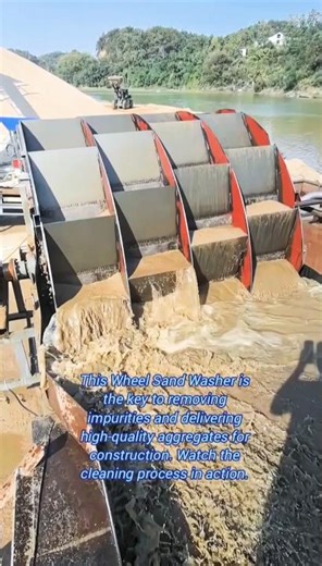 ⚙️ Wheel Sand Washers: Revolutionizing Aggregate Processing