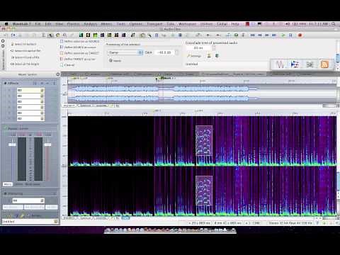 Spectrum Editing in WaveLab