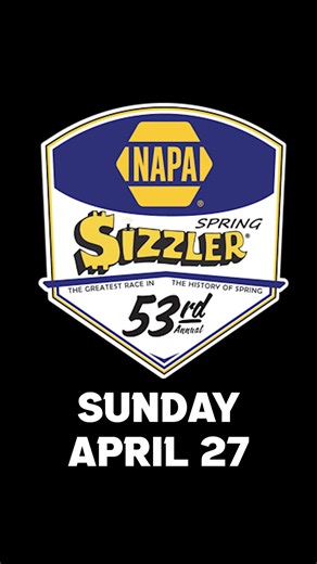 GET READY FOR THE RUSH! Racing is back at Stafford Speedway on April 26th & 27th! Join us for the NAPA Auto Parts Spring Sizzler Who's ready to shift into high gear? Secure your tickets now and get ready for an adrenaline-packed weekend! | Stafford Motor Speedway
