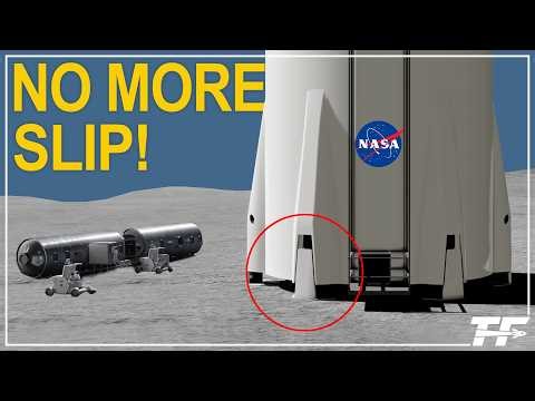 SpaceX's Brilliant Solution on Starship Landing Legs to Land on the Moon