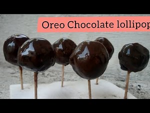 Oreo Chocolate lollipop | innovative oreo recipe