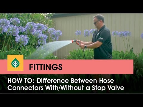 How to: Difference Between Hose Connectors With and Without a Stop Valve