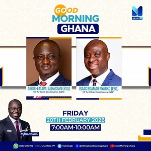 🔴LIVE STREAMING:Good Morning Ghana - Metro TV Online