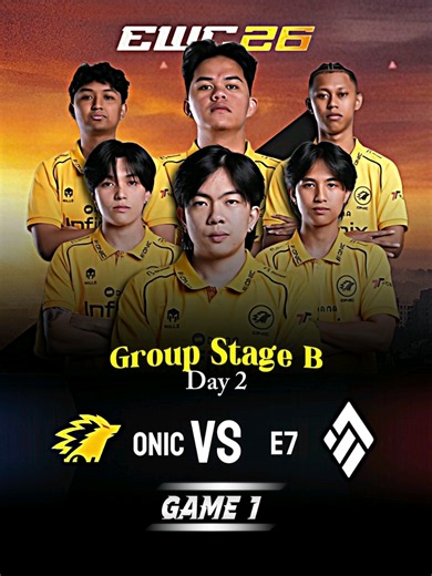 ONIC vs Entity7 Game 1 MSC EWC26 Group Stage B Highlights