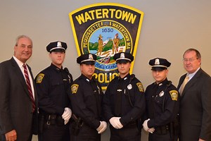 Watertown Police Department Welcomes 4 New Officers