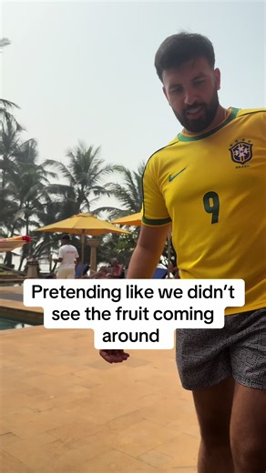 Holiday Pool Food Fun with Surprise Fruits