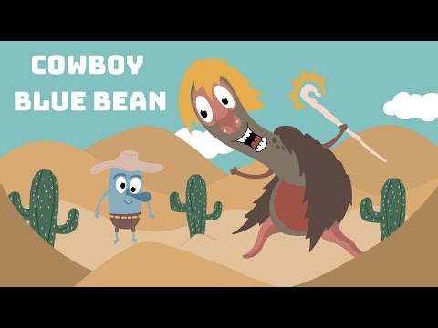 Cowboy Blue Bean & The Deset Wizard | Kids Book Read Aloud | E Book