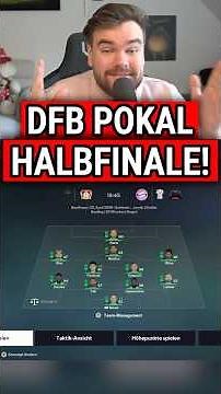 Bayer Leverkusen vs FC Bayern München DFB POKAL HALBFINALE 10x SIMULIERT😳