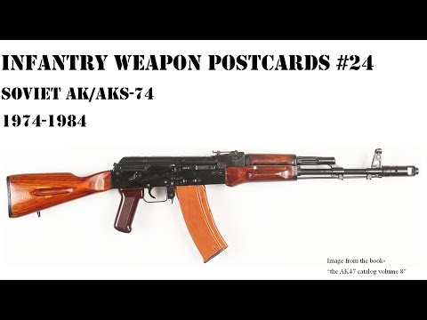 Soviet / Russian AK-74 and AKS-74 Kalashnikov rifles from 1974-1984. We have wood!