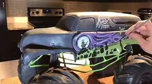 22K views · 494 reactions | Grave Digger CAKE!  Subscribe to my channel right now at YouTube.com/SideserfCakeStudio | Sideserf Cake Studio | Facebook