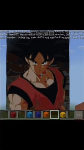 Goku in #minecraft
