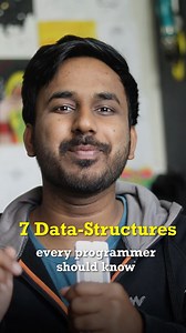 Nilesh Hadalgi | Techie Programmer on Instagram: "7 data structures 1 : Arrays 2 : Stacks 3 : Queues 4 : Linked Lists 5 : Hash Tables (or Dictionaries) 6 : Trees - Binary trees - AVL trees - B-trees - Trie 7 : Graphs - Undirected graphs - Directed graphs - Weighted graphs #algorithm #developers #datastructure #dsa #programminglife #programming"