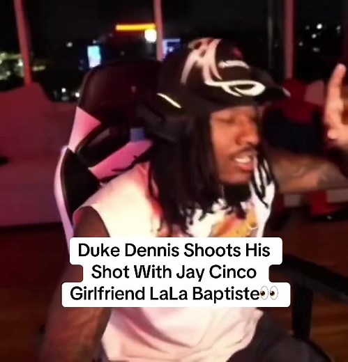 Duke Dennis Flirts with Jay Cinco’s Girlfriend LaLa Baptiste