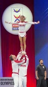 2026 Coed premier Team England semifinal #cheerleading #reels #sports #Sport #challenge